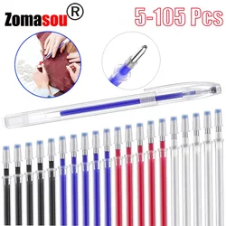 5-105 Set Heat Erasable Magic Marker Pen Temperature Disappearing Fabric Easy Melt Pens Line Mark DIY Craft Sewing Accessories