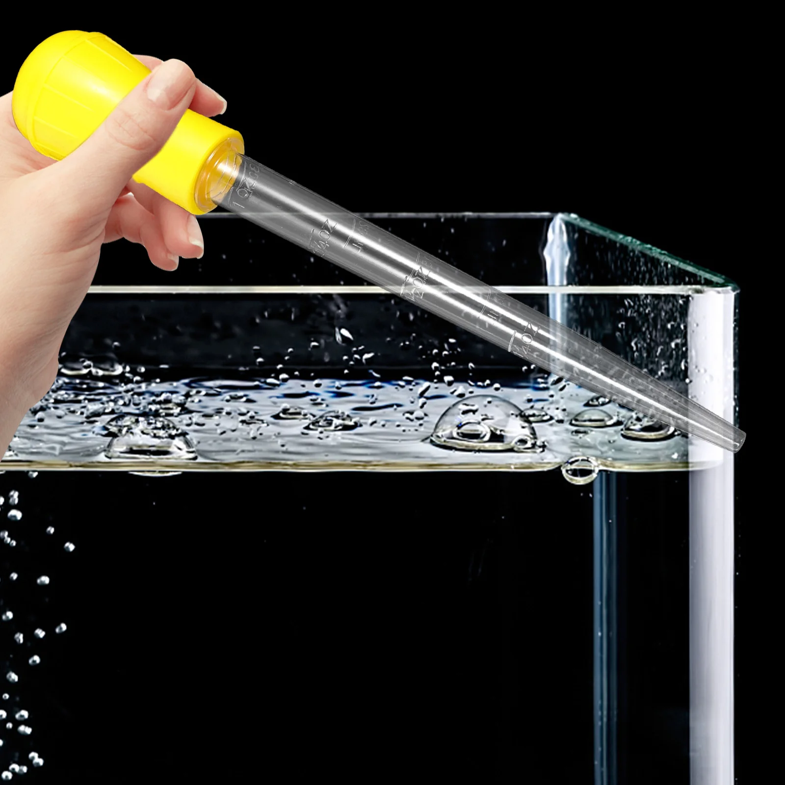 

Fish Tank Siphon Pump Cleaner Aquarium Cleaning Tools Silicone Gravel Vacuum Hose Water Replacement Device Labor Saving Fish