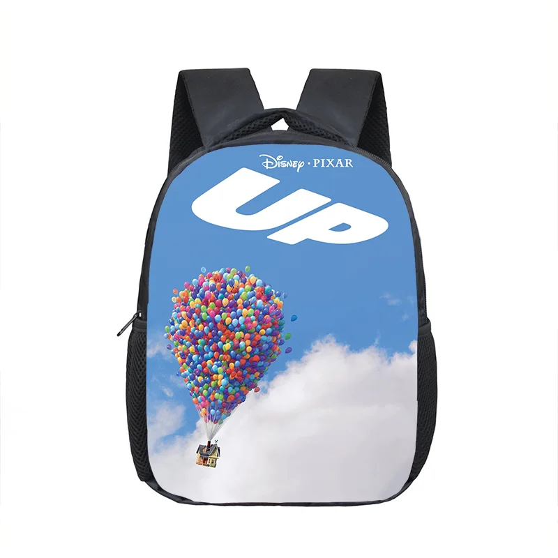 12 inch Disney Movie Up School Bag Kindergarten Children School Backpack Cartoon Girl Boy Primary Bookbag Backpack Mochila