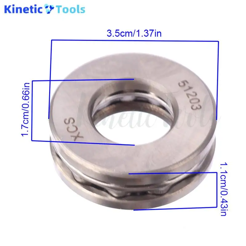 Deep Groove Ball Bearing Unique Design Hot Sale 51203 Bearing Not Lagging Series Thrust Ball Bearing