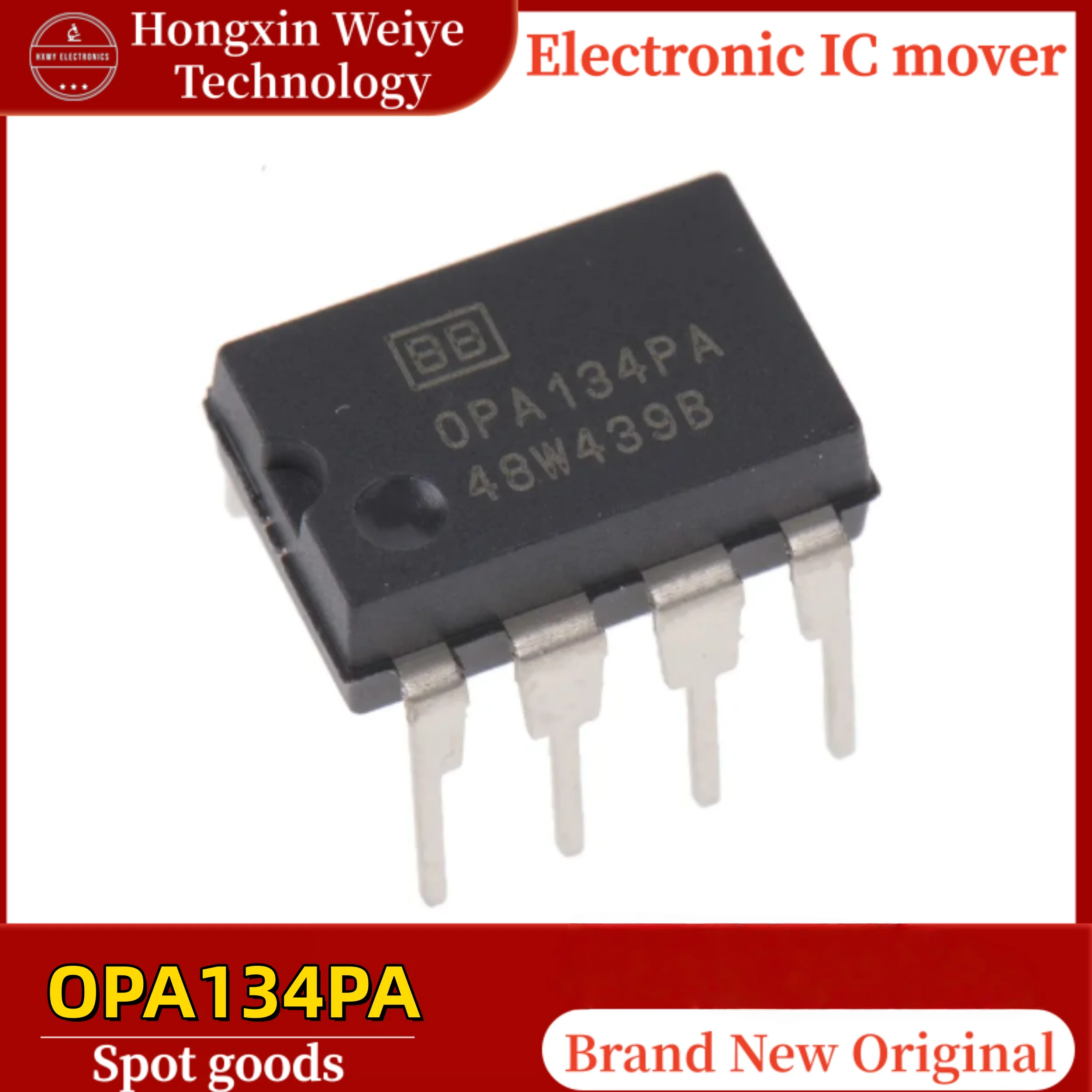 

2/10 PCS OPA134PA PDIP-8 Precision Operational Amplifier Brand New In Stock