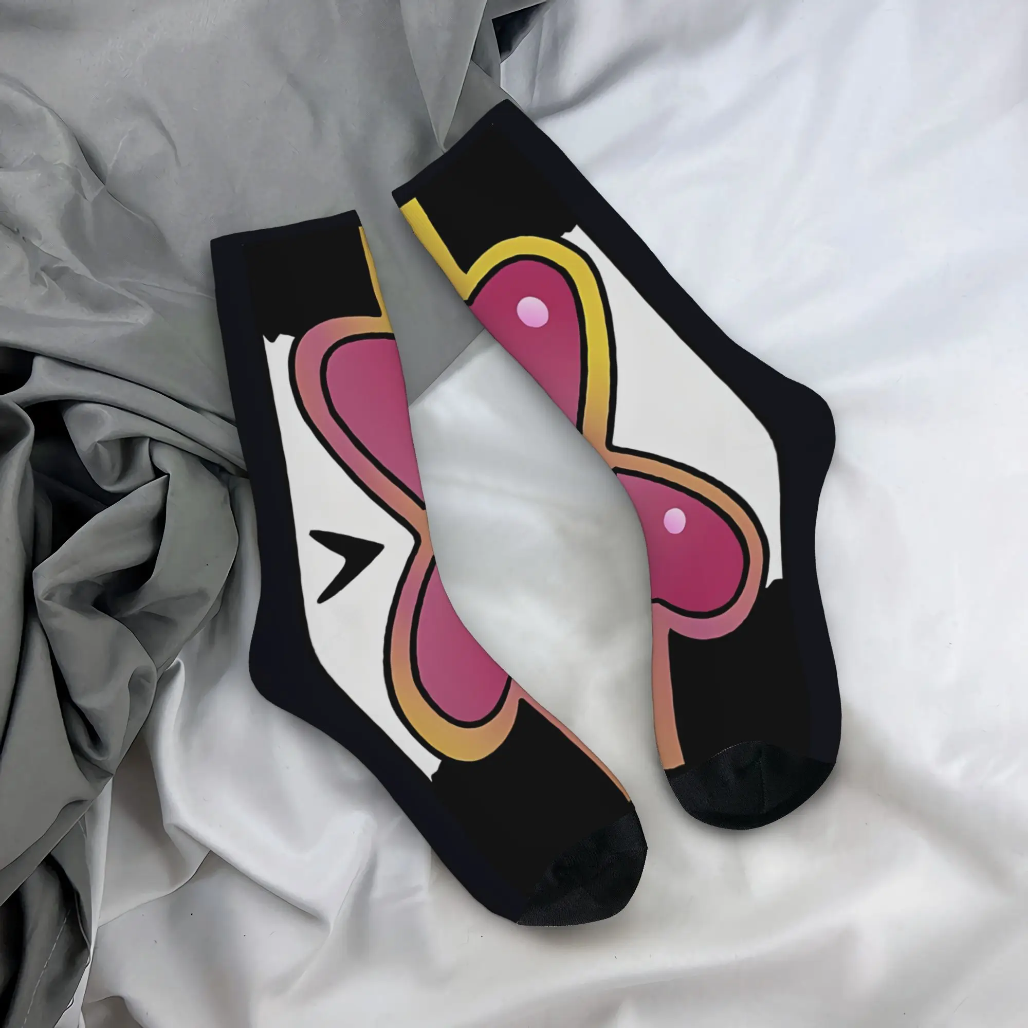

Funny Sock One Piece One Piece Soul King Rock Quality Pattern Printed Men Socks Casual Men's Socks