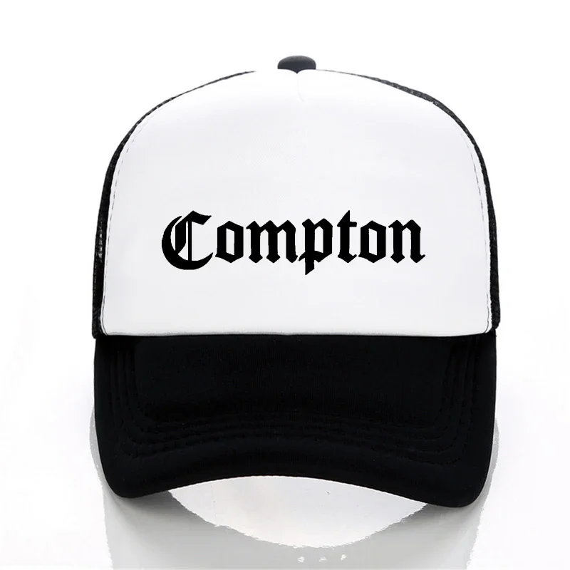 

Compton baseball cap Straight Outta Compton music-lover fans hat Unisex Summer Mesh breathable hats