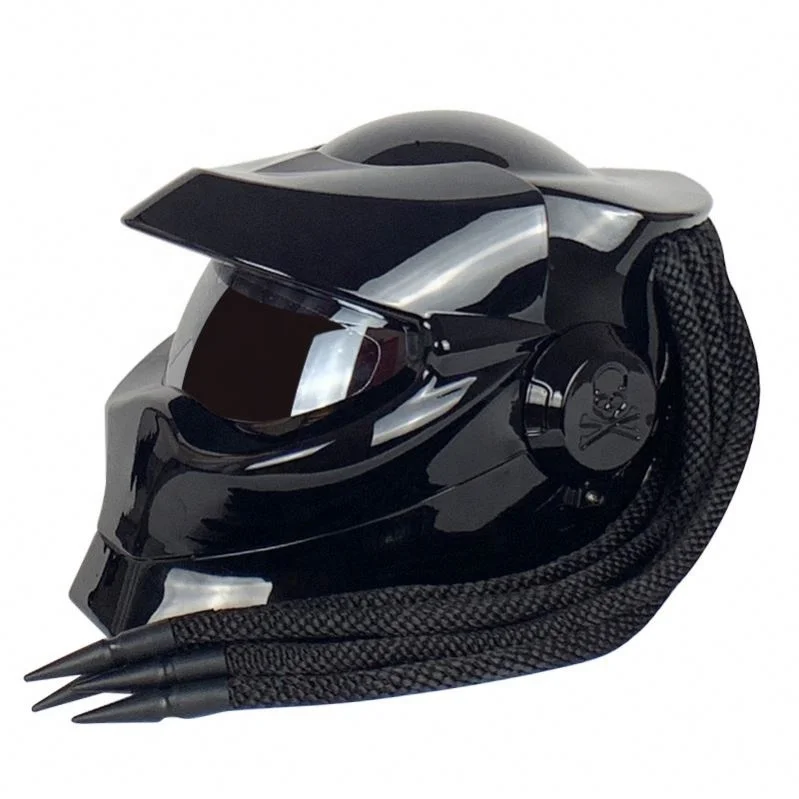 Available ABS Full Face Predator Motorcycle Helmets for Motorbike Riding