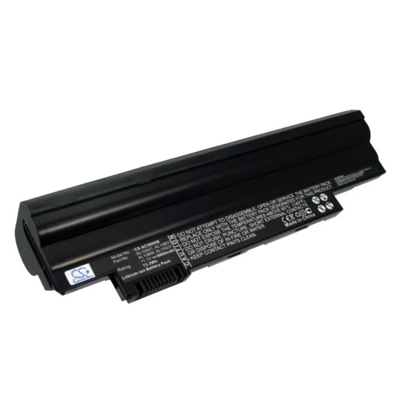 Cameron sino Notebook, Laptop Li-ion 6600mAh battery AK.003BT.071, AK.006BT.074 for Aspire One D260-2365, Aspire