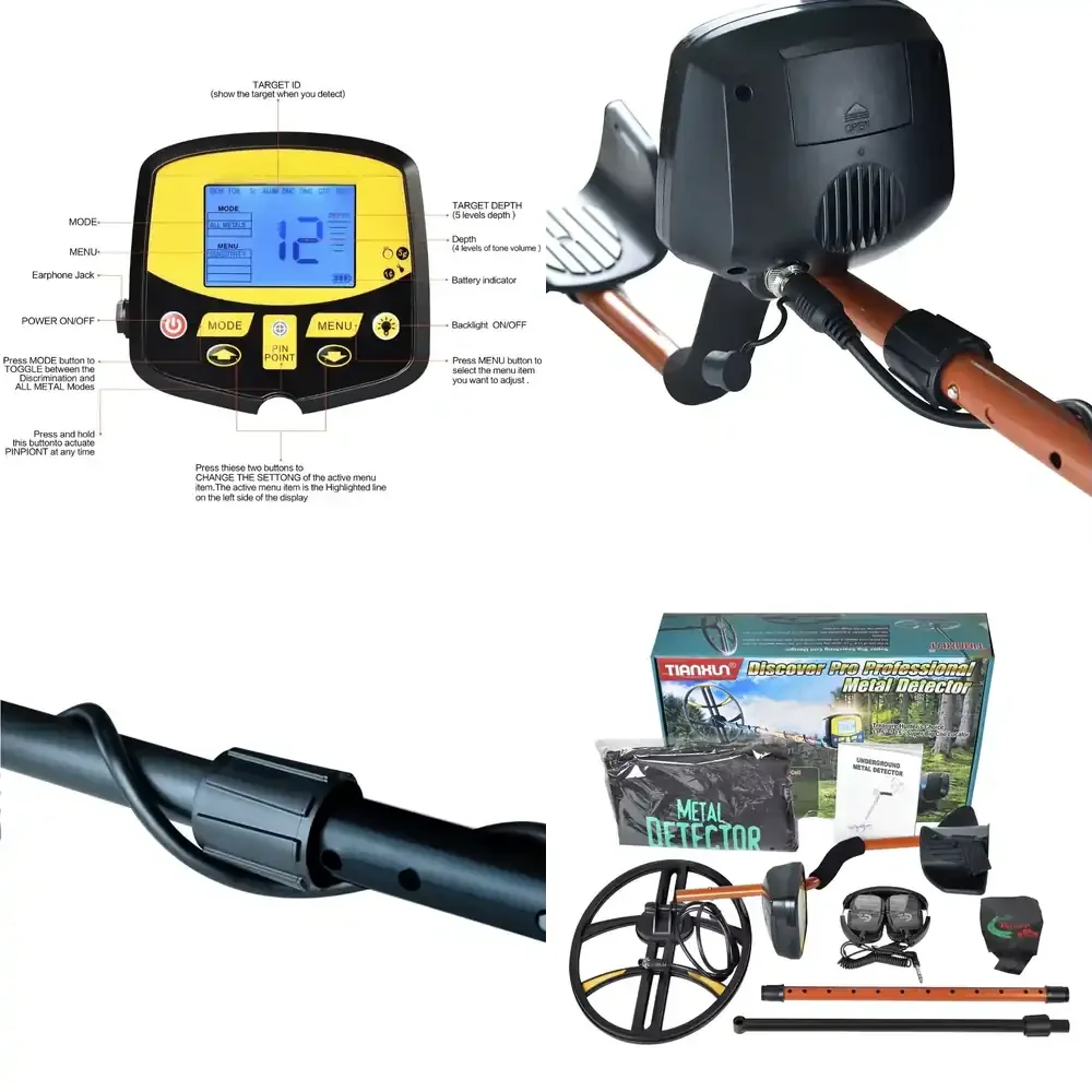 

Metal Tianxun TX950 Gold Hunting Underground Long Range Metal Factory Direct High Sensitivity