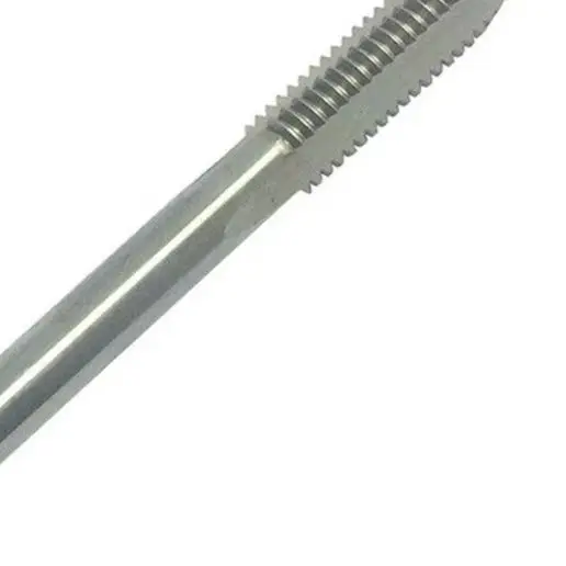 M10 X 1.25 X 130mm Extended Long Shank Hand Tap Right Hand HSS Metric Thread Cutting Tool For Metalworking Drilling Supplies