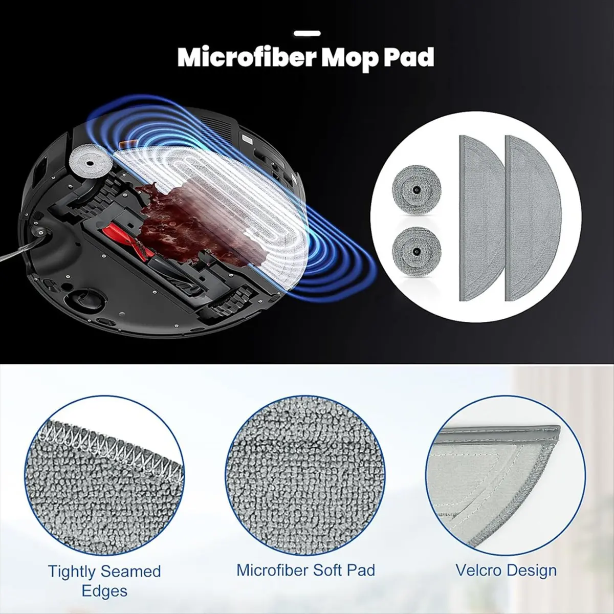29 Pack Accessories Kit for Saros 10 Robot Vacuum,These Replacement Parts are Compatible-TCES