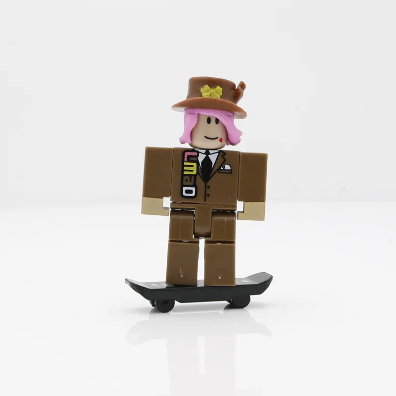 

Набор из 24 штук: Мультяшные фигурки Roblox, милые и креативные, для мальчиков и девочек, сборные игрушки, украшение для комнаты, 8,5 см
