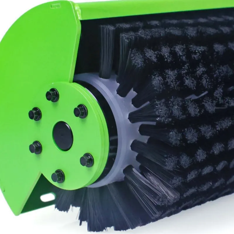 LESU Spare Parts Metal Green Brush Cleaner Sweeper Accessories for 1/14 RC Hydraulic Skid Steer Loaders Model