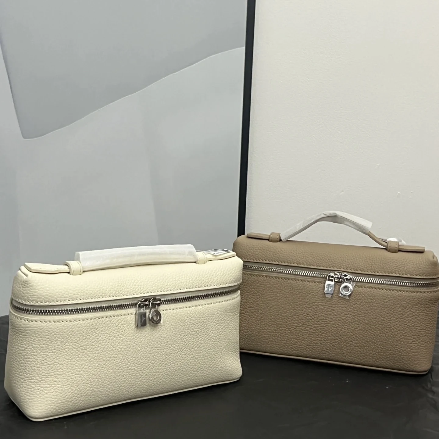 

High Quali LP9 Genuine Leather Lunch Box Bag Top Layer Cowhide Box Handbag Single oulder Crossbody Bag for Youth Daily Use