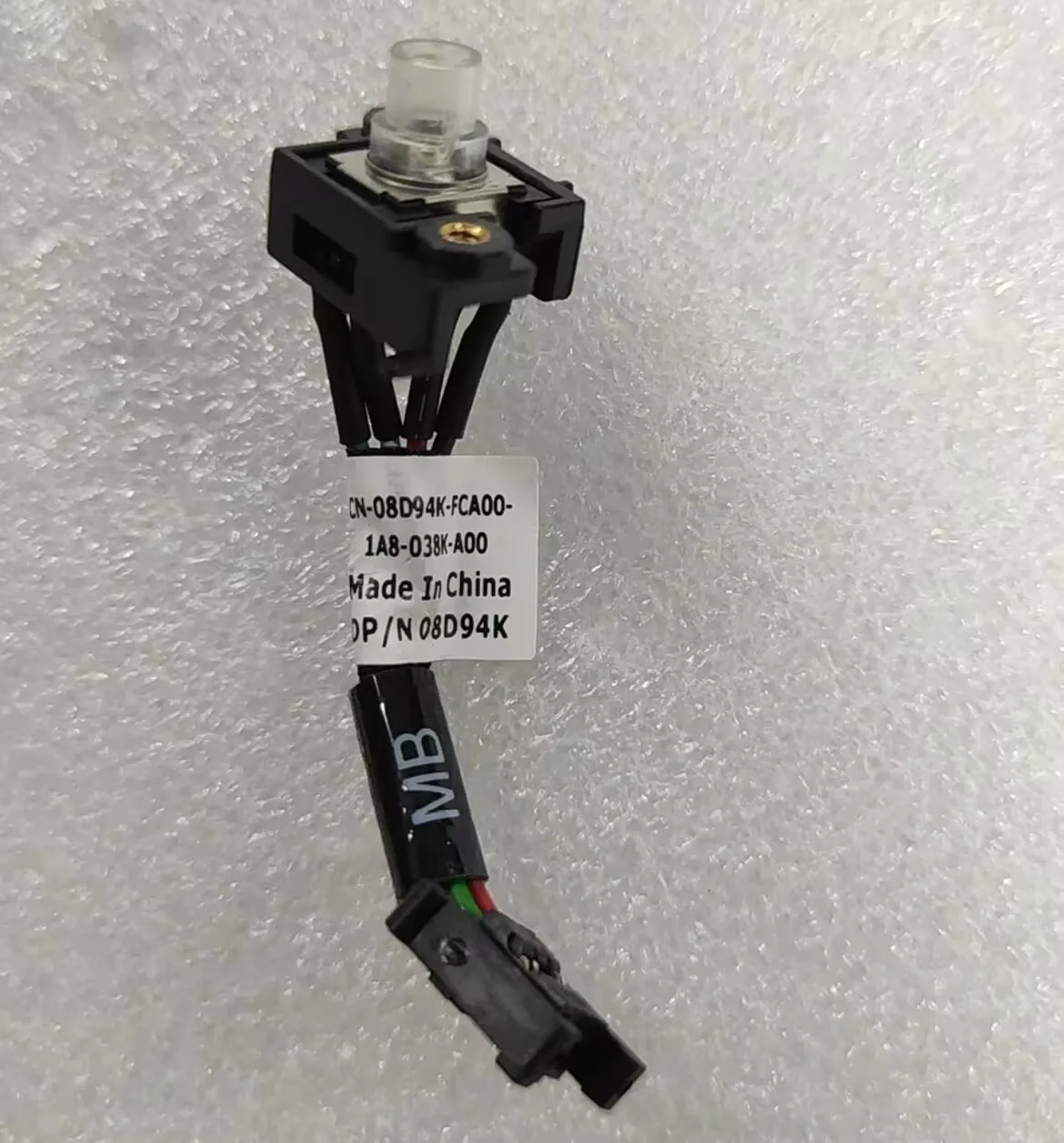 

08D94K FOR DELL PowerEdge R450 8D94K Server PIdentification Button Cable