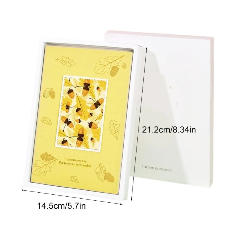 دفتر جلود غلاف فوتوغرافي 256 صفحات الكلية حكمت مجلة دفتر الغلاف. H05A