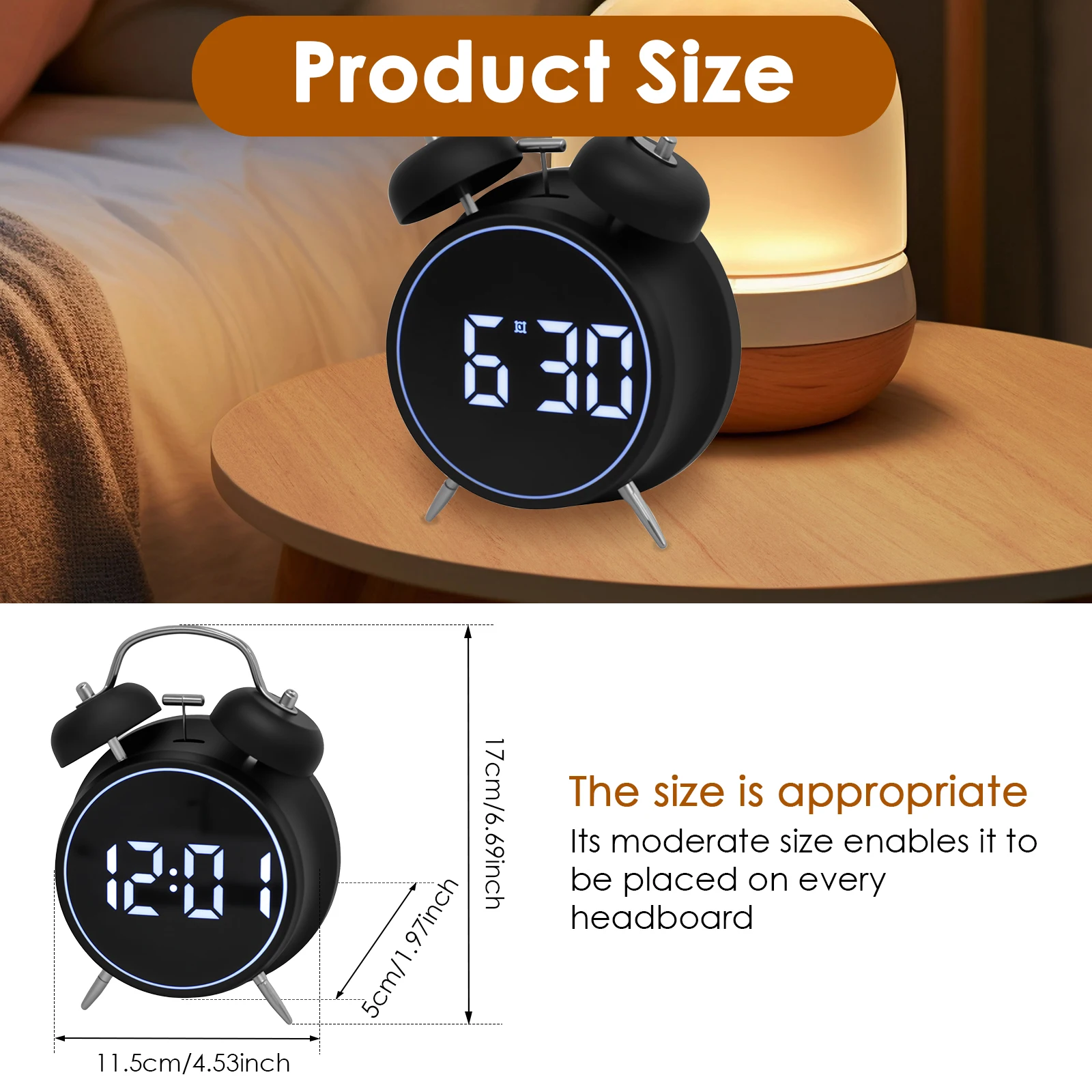 Thumbnail 2 - #24 New LED Bedside Alarm Clocks Arrivals
