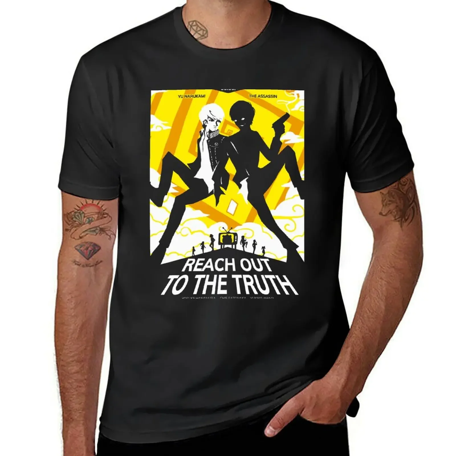 Reach out to the Truth T-Shirt cute tops customizeds anime figures street wear Short sleeve tee men