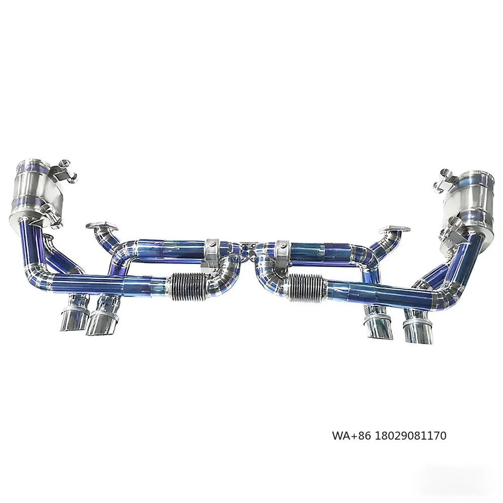 

Exhaust Pipe 911 997.2 991.1 Titanium Valved Exhaust Intelligent Valve Control Power Enhancement