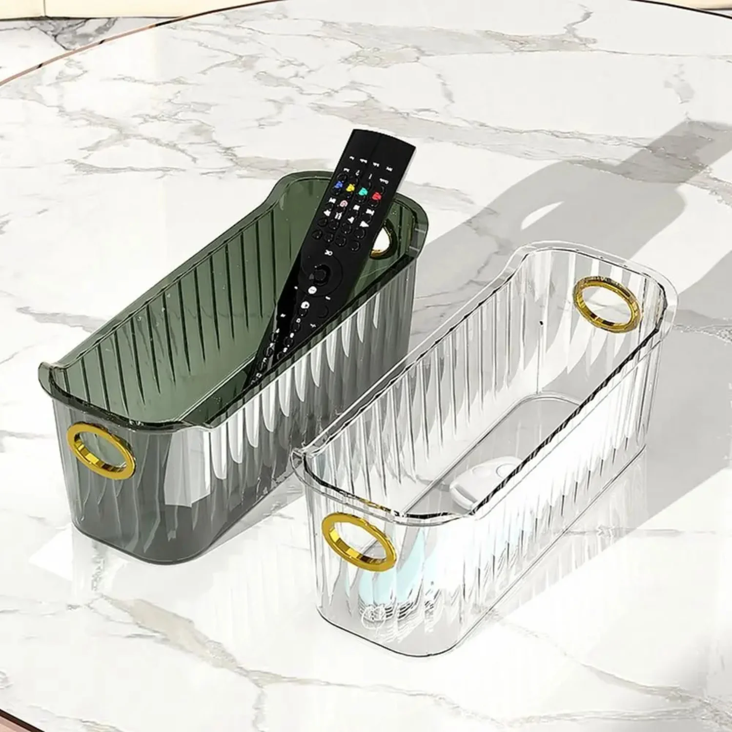 

Настольная коробка для косметики, акриловый ящик для ванной комнаты, всякая всячина, корзина для макияжа, органайзер, стойка