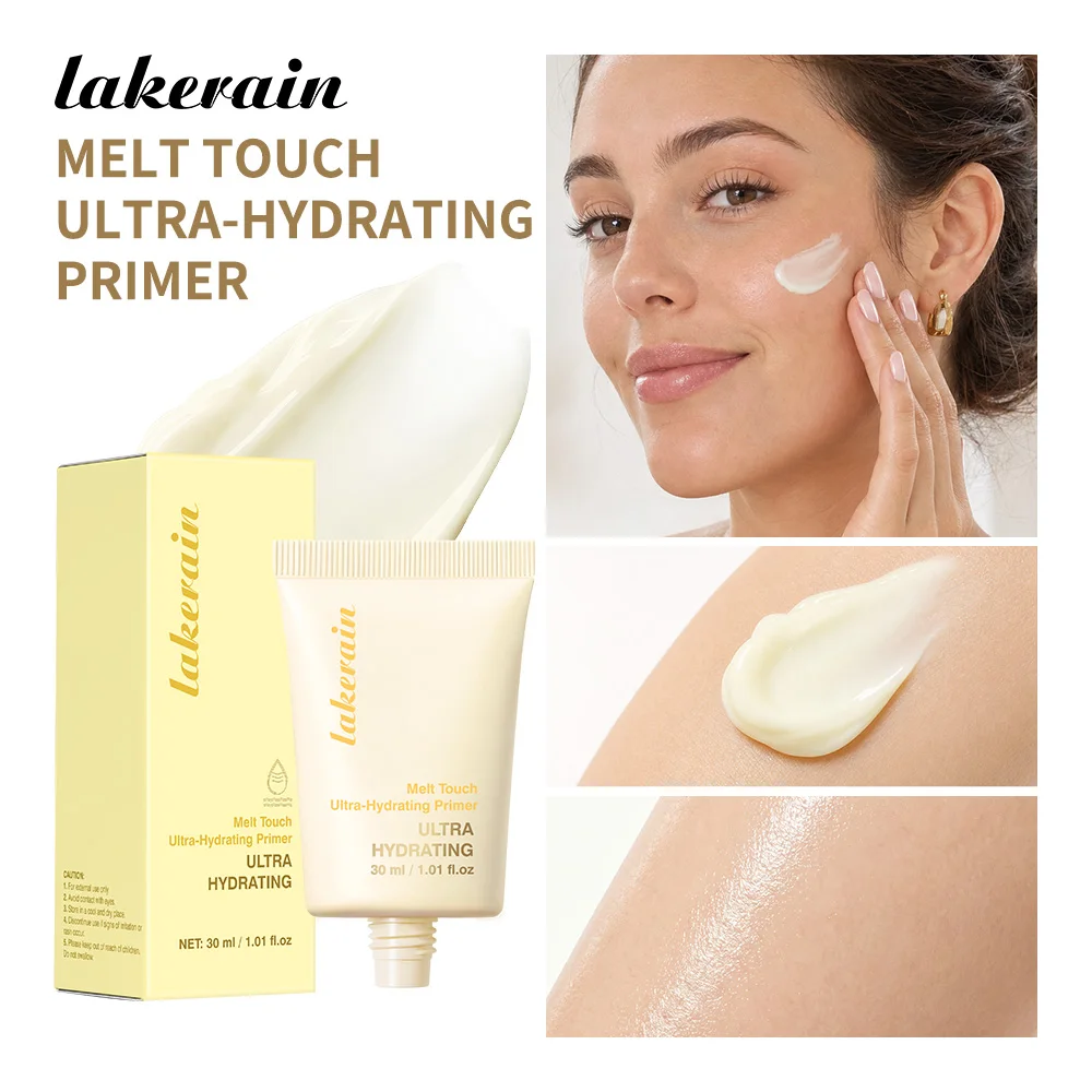Melt Touch Ultra-Hydrating Primer Long-Lasting Hydration Correct Rough Pore Dewy Glass Effect Base Butter Moisturising Primer