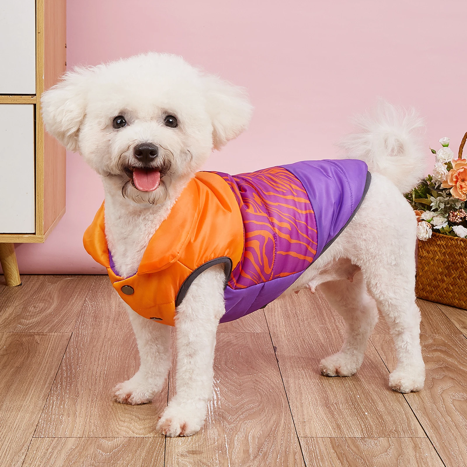Winter Dog Jacket Windproof Warm Coat For Small And Medium Dogs_voghion.com