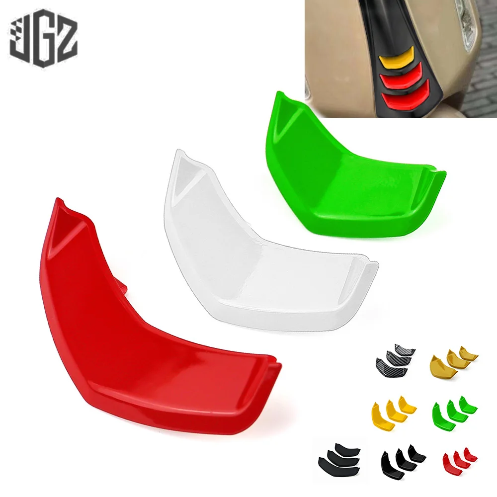 Motorcycle ABS Head Fairing Tie Cover Trumpet Nose Decorative Decal Guard for VESPA GTS GTV 300 250 2019 - 2023 Accessories