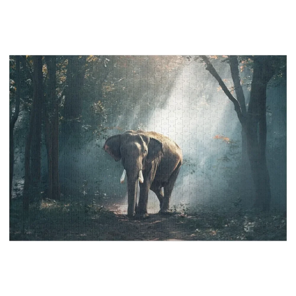 

animals elephant Jigsaw Puzzle Christmas Gifts Personalised Jigsaw Custom Puzzle