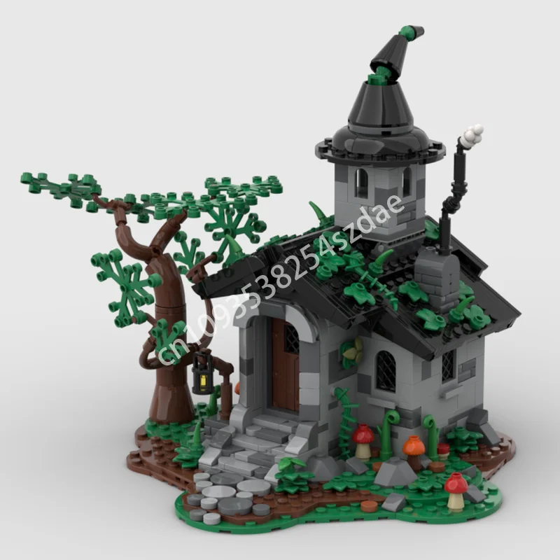 

731pcs MOC Witch's House Castle Building Blocks Educational Creative Kids Christmas toy Gift teenager Constructing Plastic