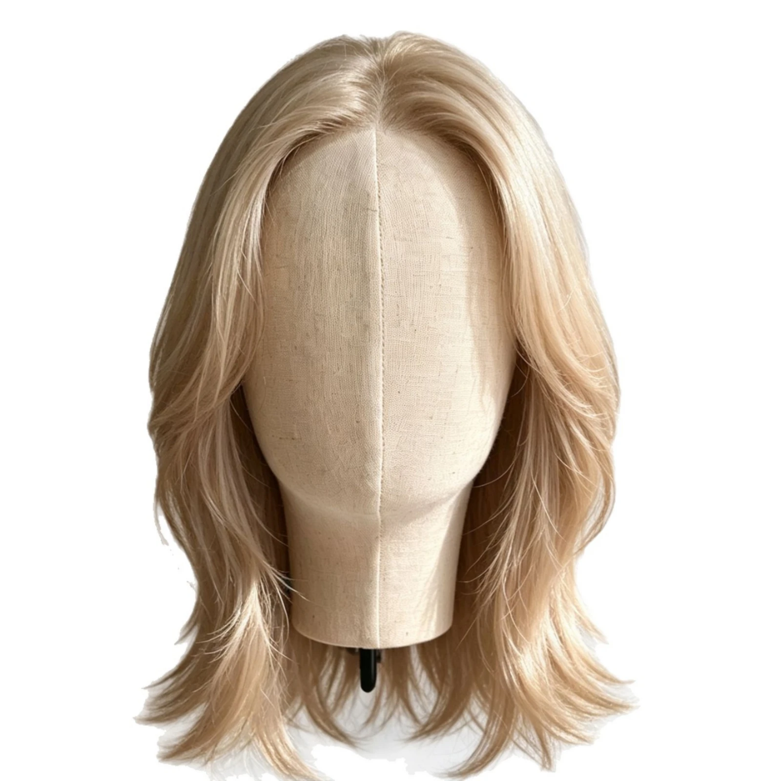 壁掛け式マネキンヘッド、ピンで固定可能なマネキンヘッド、壁掛けフック付きヘアピーススタンド、ヘアスタイリストや小売店向けの麻製スタンド