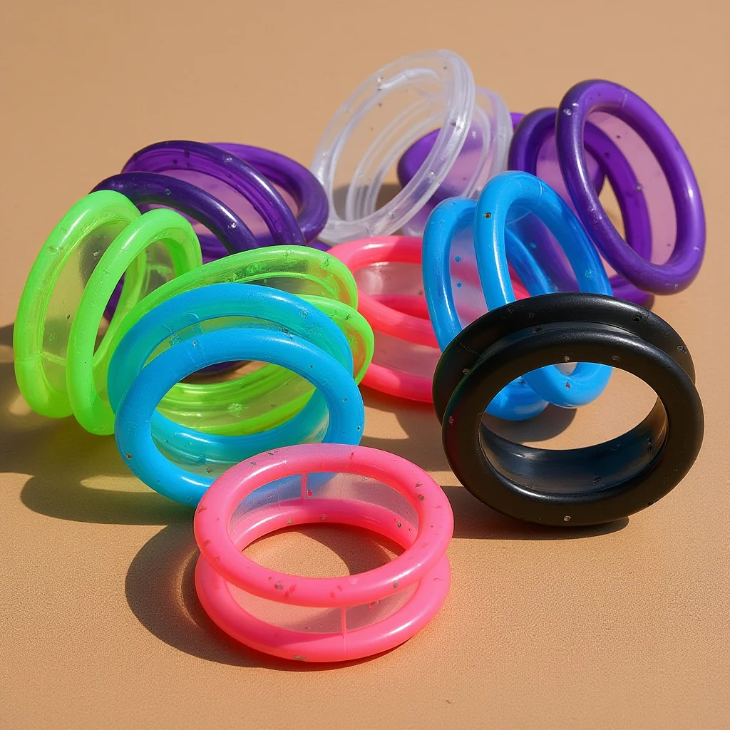 12 قطعة خواتم الاصبع سيليكون غير قابلة للانزلاق لمقص تصفيف الشعر الحيوانات الأليفة التشذيب الملونة الراحة صالح يده حلقة مجموعة