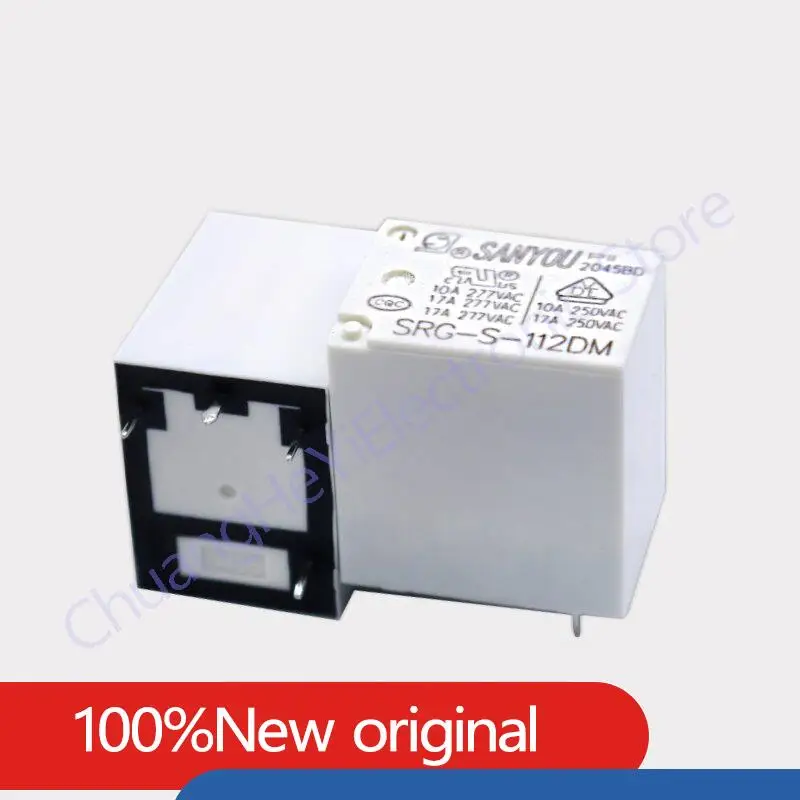 

10Pcs/lot SANYOU relay SRG-S-105DM 5VDC SRG-S-112DM 12VDC SRG-S-124DM 24VDC 4PIN A set of normally open 17A277VAC HF152F