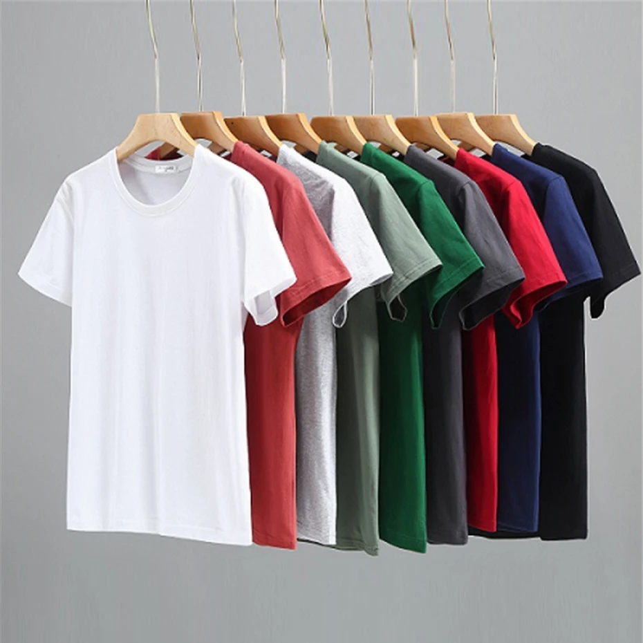 9 Color Summer T-shirts Men Plus Size 10XL 12XL Tshirt Casual Short Sleeve Tops Tees Male Cotton T Shirt Big Size 12XL