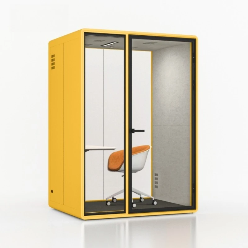 Soundproof Phone Booth Modular Silent Office Meeting Pod Cabin Portable Acoustic Telephone Booth