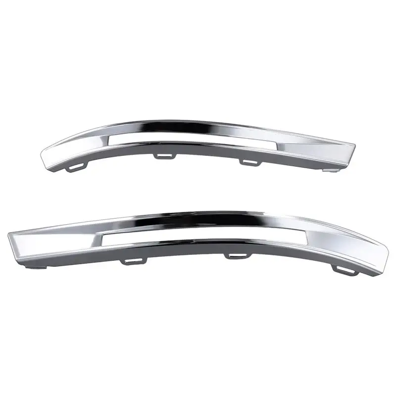 

Left&Right Front Bumper Fog Light Trim Frame Cap Running Light Cover For Benz C-Class W204 C63 AMG 2048853174 2048853274-N30R