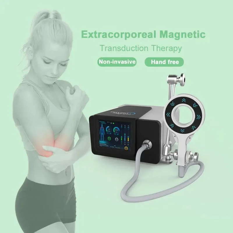 Physio Magneto Emtt Pain Relief Shockwave Sports Injury Therapy Pulsed Electromagnetic Therapy High Frequency Machine