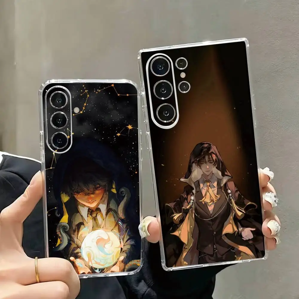 POP Lord Of Mysteries Phone Case Transparent Silicone Soft For Samsung S25,S24,S21,S22,S23,S30,Ultra,S20,Plus,Fe