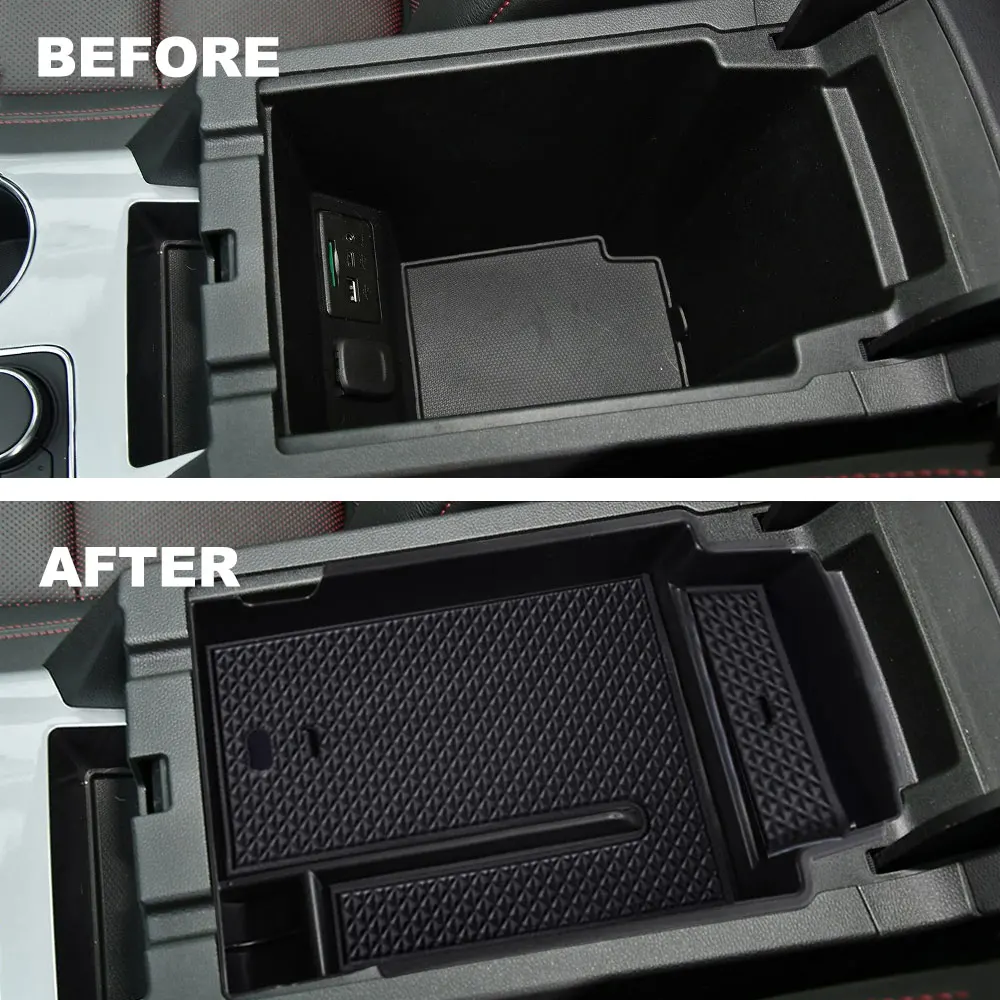

Car Center Console Storage Box Organizer Tray For 2019-2021 Chevy Blazer