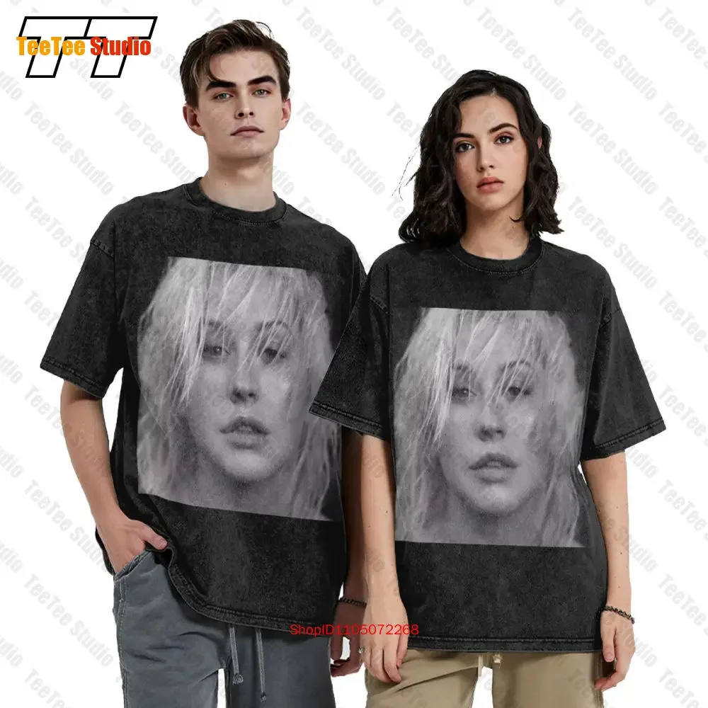Christina Aguilera X Tina Liberation Tour Face Vintage Oversized T-Shirt Sz Xl PC6H