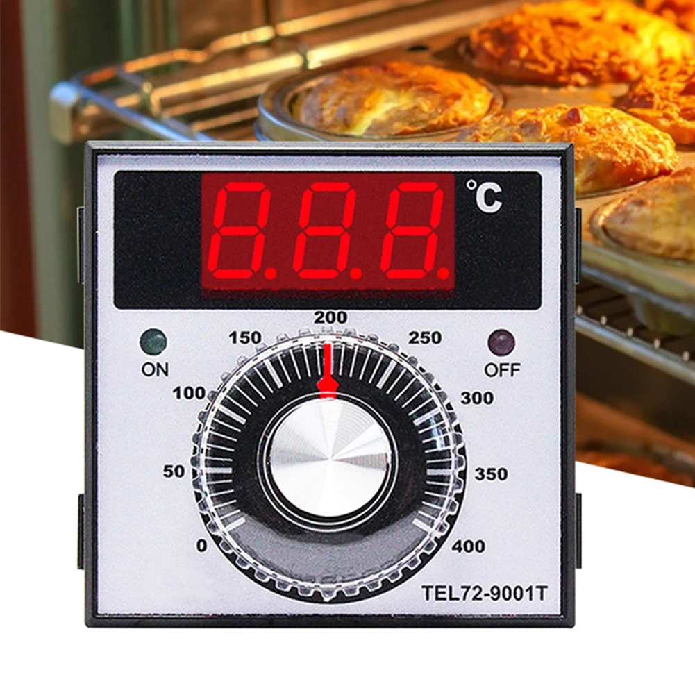 

AC 220V/380V Display Temperature Controller 0- 400 ℃ Thermostat Regulator