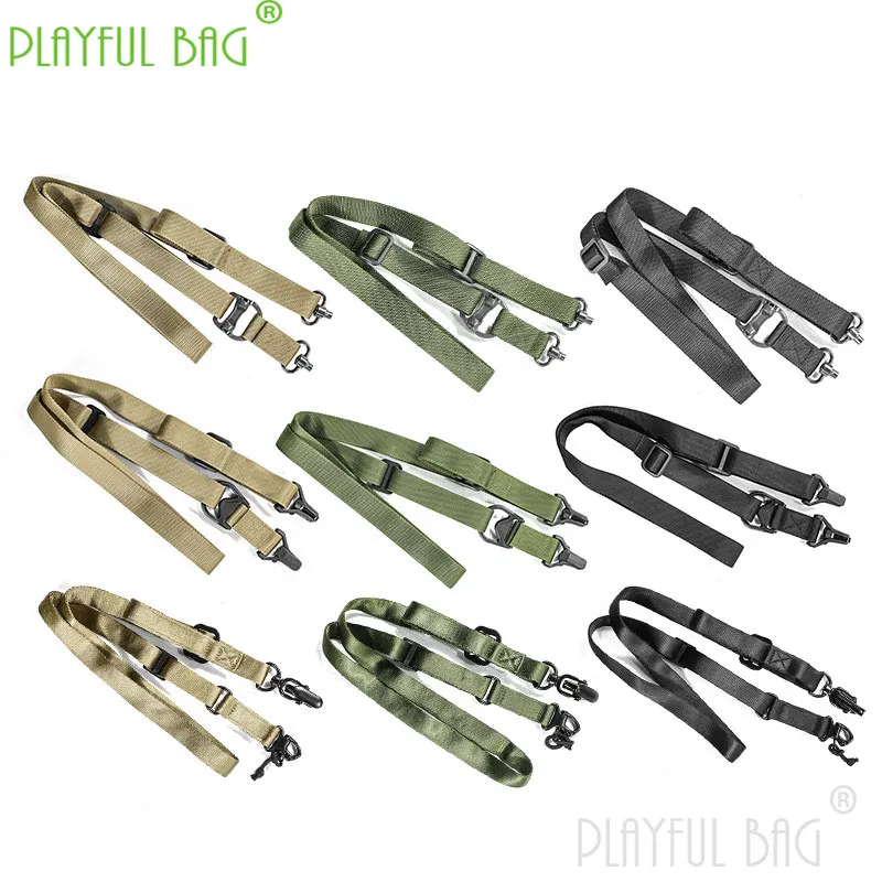 

Outdoor sports interactive toy accessories MS4 MS2 MS3 strap multi-functional double point nylon rope strap QD buckle qd01