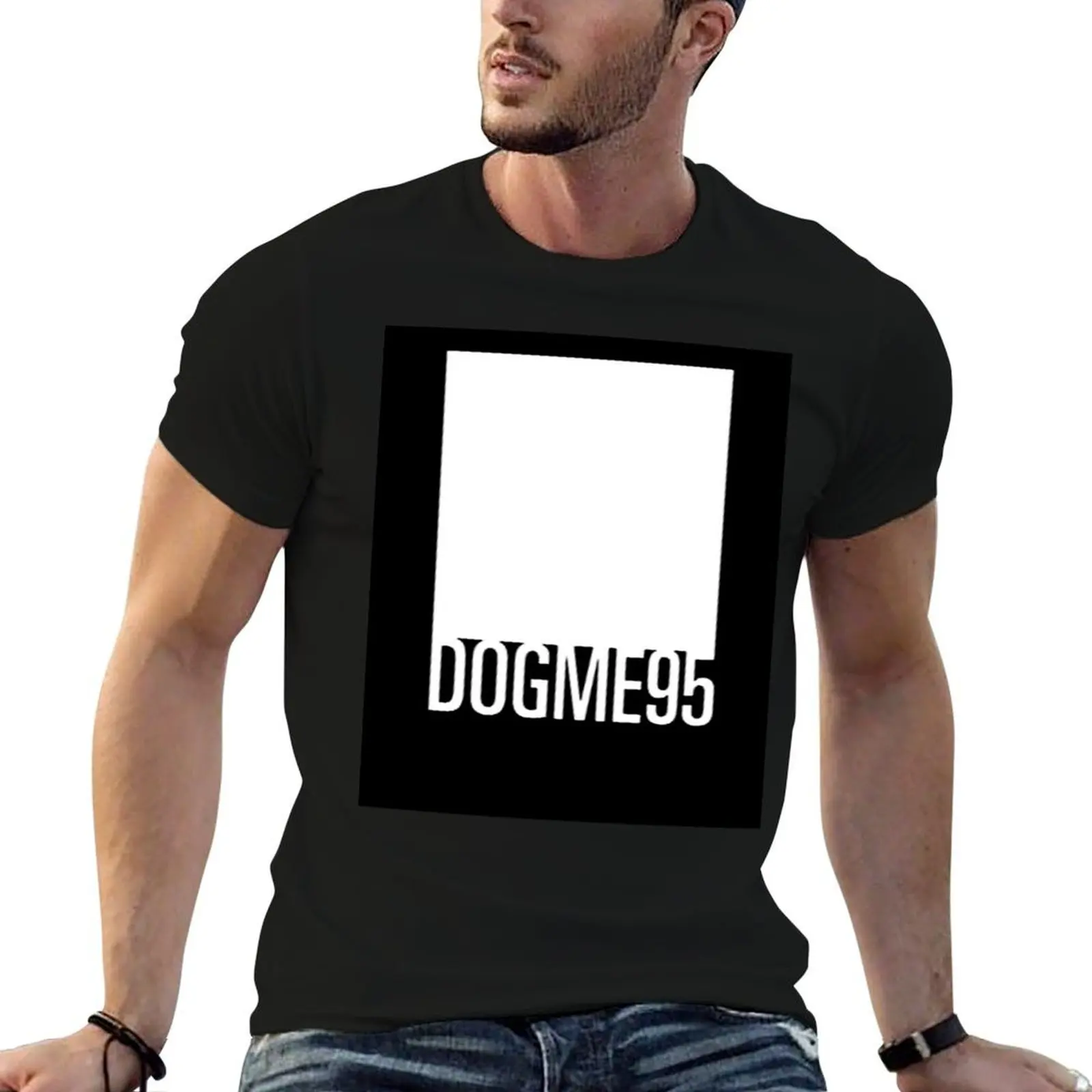 

Dogme 95 minimal T-Shirt t shirt men 100% cotton luxury brand funny t shirts man T-Shirt