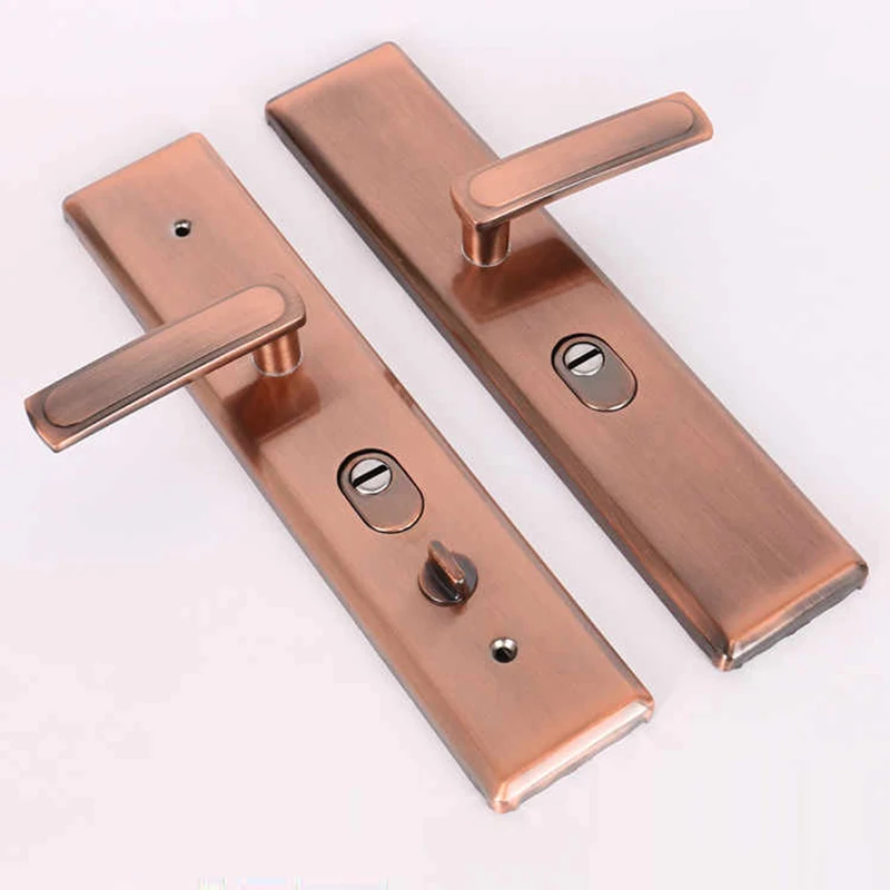Anti Theft Door Solid Thickened Anti Pry Universal Type Left And Right Multifunctional Handle 235 Hole Distance Handle