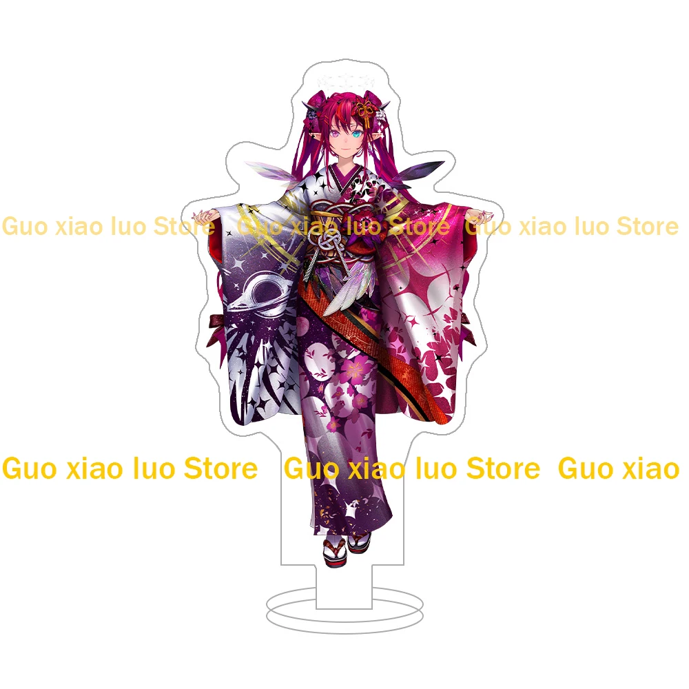 Guo xiao luo HOLOLIVE Virtual Natsuiro Matsuri Murasaki Shion Nakiri Choco كيمونو الجلد الشخصية الرسمية حامل أكريليك حلية