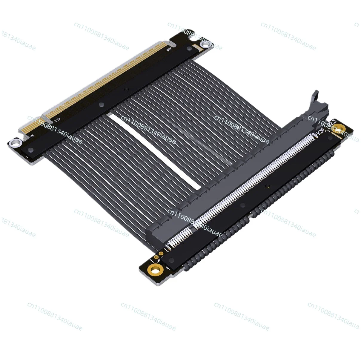 

2025 Graphics Card Extension Cable, Single and Double Anti-PCIe 5.0 X16 Full Speed Stable Compatible with ITX A4 Chassis