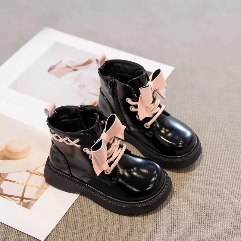 Girl Boot 2024 Baby Shoe Plucked Short Boot Princess Cotton Shoe Winter Fashionable угги Женские Зимние Roupa Infantil Menina 신발