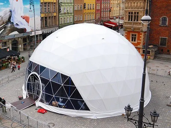 Geodesic Steel Large Dome Tent For Events