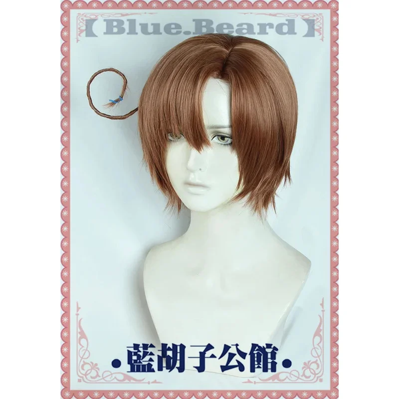 Anime APH Axis Powers Hetalia Romano Lovino Vargas Cosplay Wig Short Heat Resistant Synthetic Hair Halloween Party Role