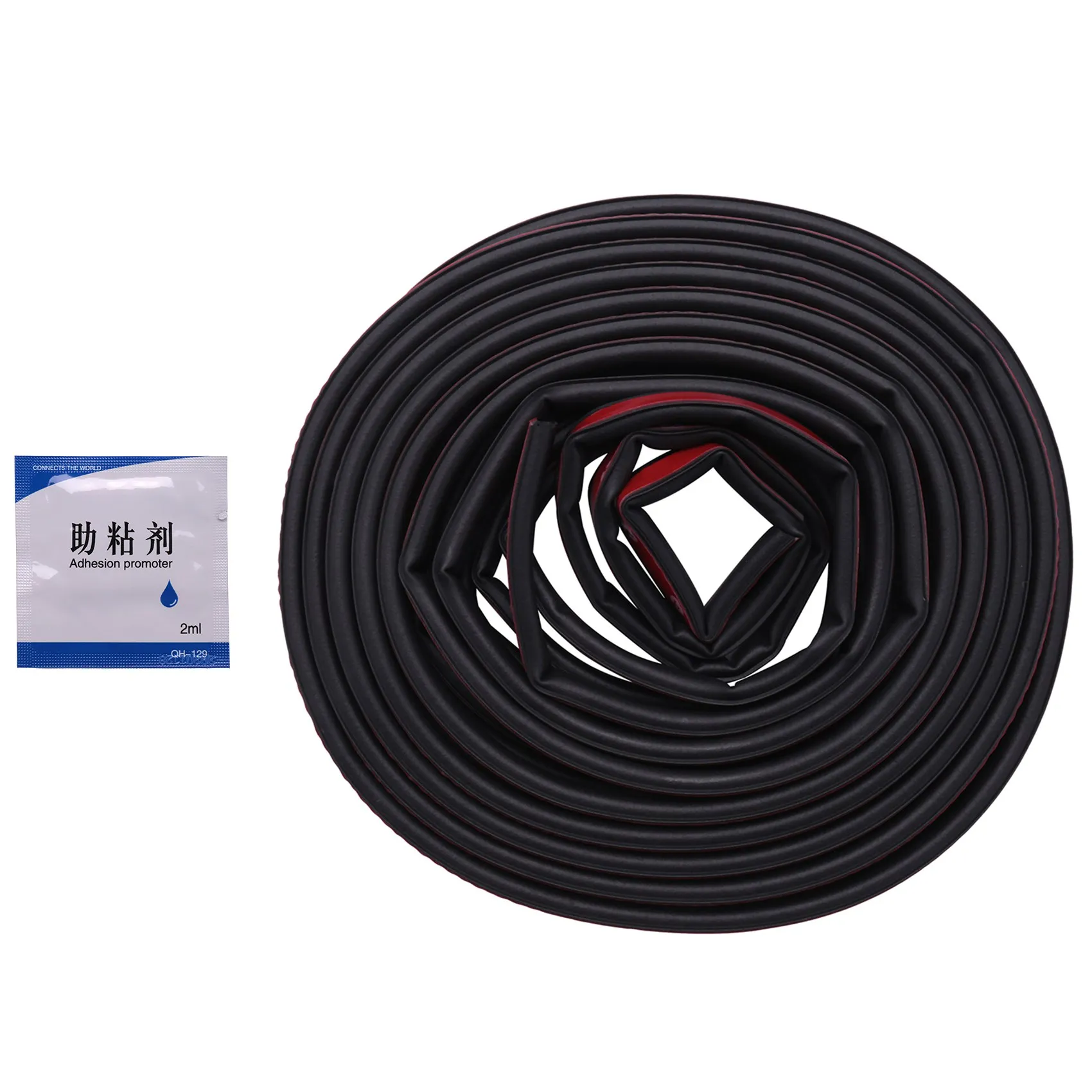 8M Car Door Seal Strip General Car Rubber Seal Strip Insulation Waterproof Energy Saving Noise Cancellation Edge Trim