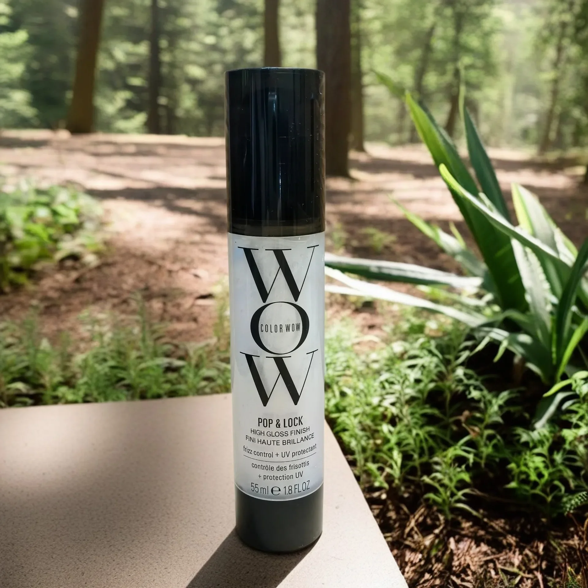 

Pop + Lock Anti-frizz Care Gloss Essence Cream Styling Natural and Soft Lotion