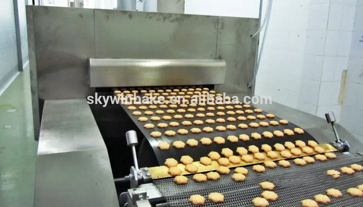 Durable Stainless Steel Wire Mesh Conveyor Belt For Biscuit Making Machine