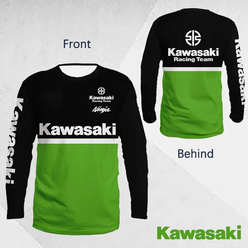 Kawasaki Motorcycle Four Seasons футболка