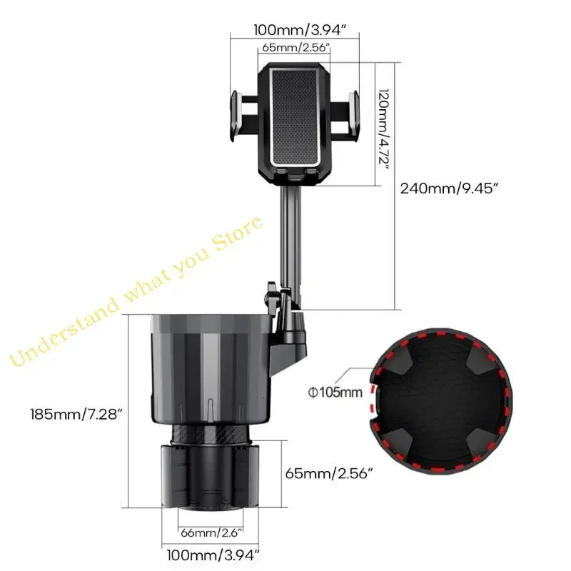 J60A Wasserflasche Becherhalter Container OrganizerHalterung Autohalterung Ständer